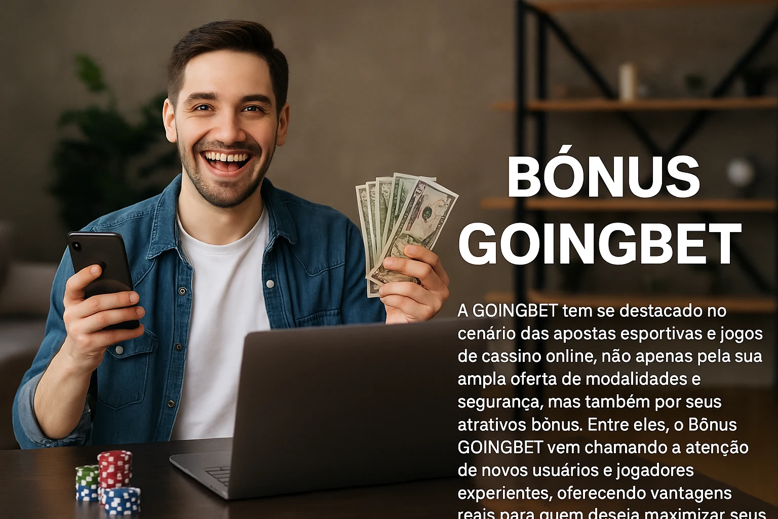 O bônus promocional GOINGBET é uma ótima maneira de começar sua aventura