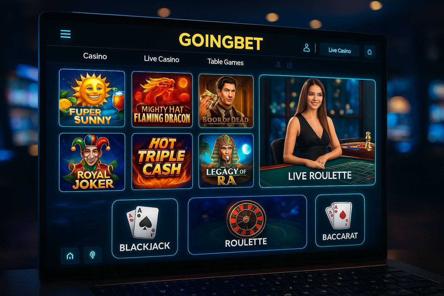 Jogos de cassino online GOINGBET
