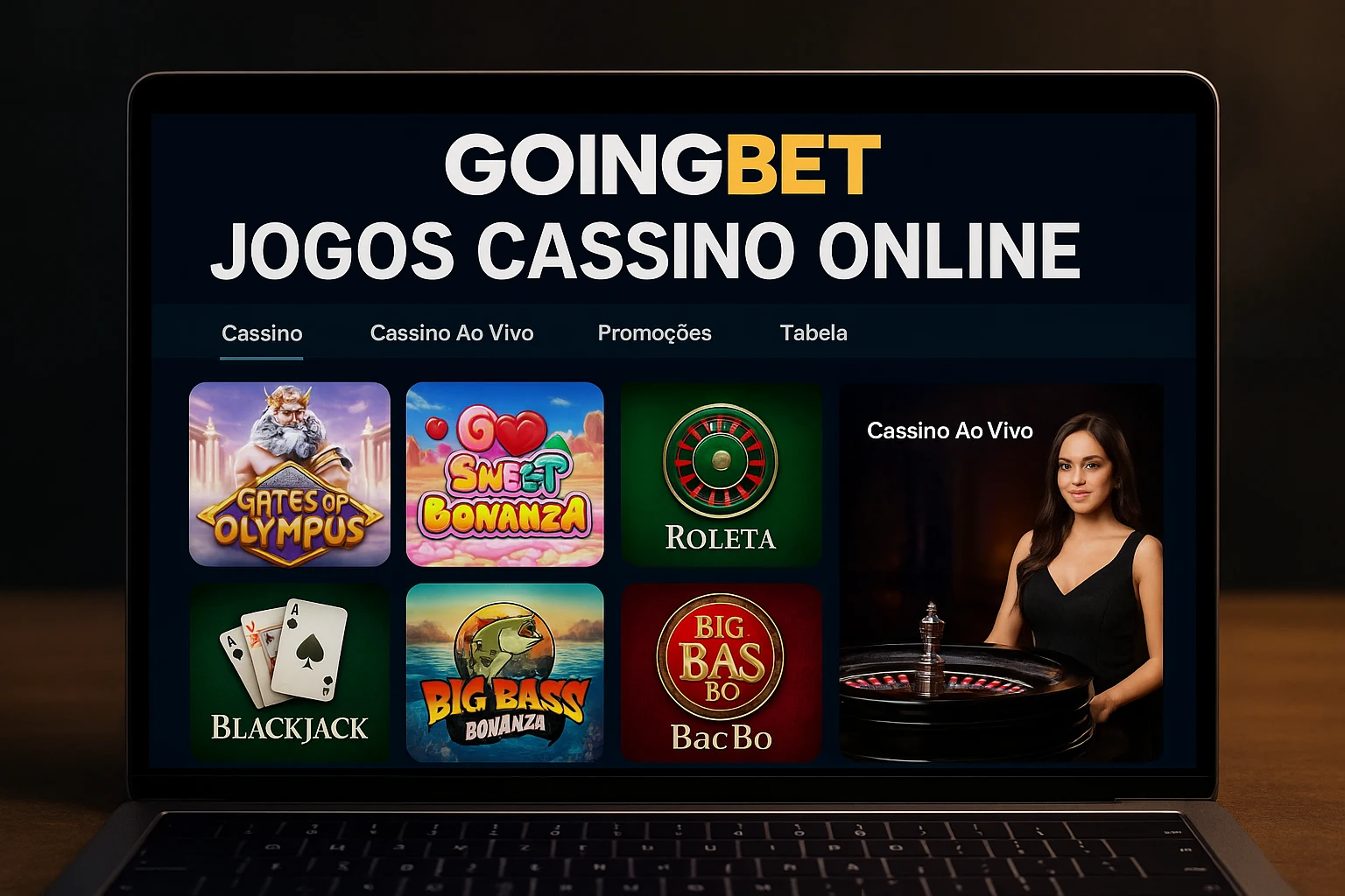 Jogos de cassino online inovadores e emocionantes na GOINGBET