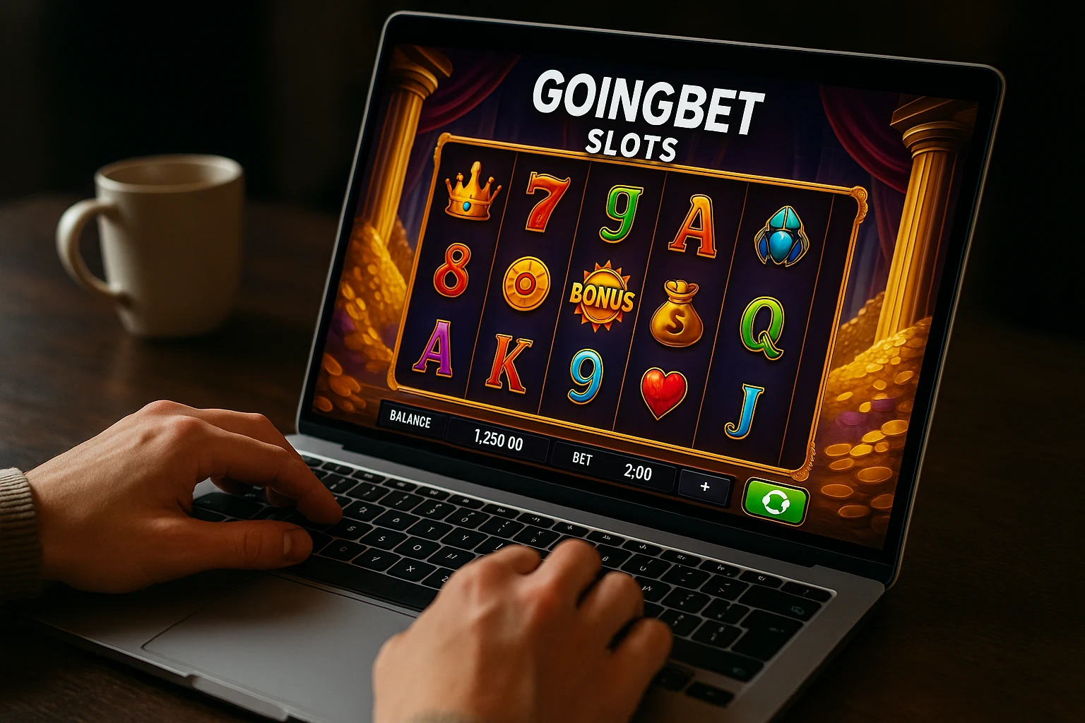 Explore o mundo das slot machines no GOINGBET Casino